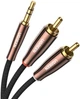 Кабель аудіо Ugreen 3.5 mm to 2RCA HiFi 2М (AV170) - зображення 7