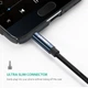 Кабель аудио AUX Ugreen 3.5 mm 2M Blue (AV112) - изображение 12