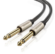 Кабель аудіо Ugreen 6.5 mm стерео Jack 3М Gray (AV128) - зображення 8
