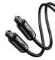 Кабель аудио Ugreen Toslink оптический 4 mm 3М Black (AV122) - изображение 8