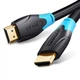 Кабель відео Vention HDMI 2.0 4K 3D 1.5M Black (AACBG) - зображення 9