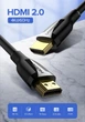 Кабель відео Ugreen HDMI 2.0 4K 3D 2М Black (ED030) - зображення 2