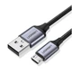 Зарядний кабель Ugreen Micro USB 2.0 5V2.4A 0.25M Black (US290) - зображення 11
