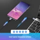 Кабель зарядный Ugreen USB 2.0 Type-C to Type-C PD QC 4.0 с нейлоновой оплеткой 1М (US261) - изображение 12