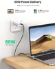 Кабель зарядный Ugreen USB 2.0 Type-C to Type-C 90° PD QC 4.0 с алюминиевым корпусом 3 м (US255) - изображение 3