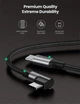 Кабель зарядный Ugreen USB 2.0 Type-C to Type-C 90° PD QC 4.0 с алюминиевым корпусом 3 м (US255) - изображение 6