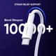 Кабель зарядный Ugreen Type-C 5A Huawei Supercharge 0.25М White (US253) - изображение 15