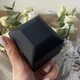 Коробочка для кольца с подсветкой Weeding Marry Me, черная - Футляр шкатулка для предложения или свадьбы (601022) - изображение 4