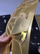 Настенные часы DIY 3D "Espressoze" золотые - Большие бескаркасные 3Д часы 60-130 см, самоклеящиеся (1011353) - изображение 5