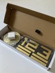 Настінний годинник DIY 3D "Instant" золотий - Великий безкаркасний 3Д годинник 60-130 см, самоклеячий (101133) - зображення 3