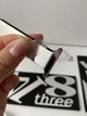 Настенные часы DIY 3D "Seven" серебро - Большие бескаркасные 3Д часы 60-130 см, самоклеящиеся (101117) - изображение 9