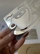 Настенные часы DIY с зеркальным 3D эффектом "Coffee mini" серебро - бескаркасные настенные 3Д часы, самоклеящиеся 38 х 38 см (1013116) - изображение 10