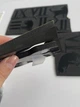 Настінний годинник DIY 3D "Cats" чорний - Великий безкаркасний 3Д годинник 60-130 см, самоклеячий (101129) - зображення 5