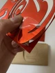 Настенные часы DIY с зеркальным 3D эффектом "Coffee mini" красные - бескаркасные настенные 3Д часы, самоклеящиеся 38 х 38 см (1013916) - изображение 4