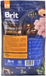 Сухий корм для літніх собак дрібних та середніх порід Brit Premium Senior S+M зі смаком курки 3 кг (8595602526390) - зображення 2