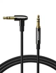 Кабель аудіо Ugreen 3.5 mm Hi-Fi AUX нейлоновий плетений стереокабель 2M Black (AV139) - зображення 11