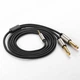 Кабель аудио Ugreen 3.5 mm to 2х 2pin 6.35 mm F/M адаптер 3M Black (AV126) - изображение 8