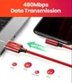 Кабель зарядний Ugreen MFi сертифікований lightning 1М Red (US299) - зображення 6