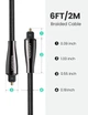 Кабель аудио Ugreen Toslink оптический 7mm 2М Black (AV108) - изображение 14
