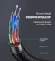 Переходник Ugreen кабель Type-C - 3.5 mm для наушников 10CM Red (AV142) - изображение 10