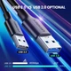 Кабель зарядный Ugreen USB 3.0 to Type-C 0.25М Black (US184) - изображение 10