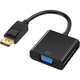 Адаптер, конвертер цифрового видеосигнала с DisplayPort на аналоговый VGA Addap DP2VGA-01, Full HD 1080P (0298) - изображение 1