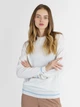 Джемпер жіночий білий Arber Crew-neck WSiva WTR118 XL зріст 170 білий (W10.12.01.233) - изображение 1