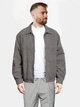 Куртка чоловіча сіра у стилі casual з вовни Arber Bomber Jacket KR69 58 зріст 5 сірий (M08.02.12.331) - изображение 1