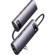 USB-хаб Baseus StarJoy Series 8-in-1 Multifunctional Type-C HUB Gray (WKWG080213) [96275] - зображення 5