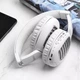 Бездротові навушники Hoco W23 Brilliant Sound Bluetooth (white) - изображение 4