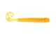 Силиконовый твистер для микроджига Reins G-tail Saturn Micro 2" #413 Chika Chika Orange (съедобный, 20шт) - изображение 1