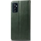 Шкіряний чохол книжка GETMAN Gallant (PU) для Samsung Galaxy A05s Темно Зелений - изображение 4