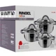 Набір каструль Ringel Meyer 6 пр RG - 6000 - изображение 6