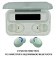 Беспроводные наушники True Wireless TWS F9-5, подсоединение по Bluetooth, с дисплеем, белые, 3309587 - изображение 4