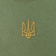 Чоловічий реглан з вишивкою Ladan Тризуб 46 Хакі (FD2-TRYZYBGOLD-HAKI) - изображение 2