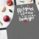 Фартух Presentville з написом Цілуюсь краще ніж готую (FRT_19N028) - зображення 1
