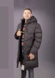 Куртка зимова Kings Wind довга чоловіча, Чорний, XL - зображення 1