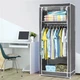 Шафа тканинна розкладна Stenson 75х45х150 см R30899 grey - зображення 2