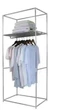 Шафа тканинна розкладна Stenson 75х45х150 см R30899 grey - зображення 3