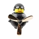 Ароматизатор-освіжувач автомобільний на торпеду в повітропровід Pilot Mr. Duck, Чорний - зображення 2