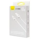 Кабель Baseus Superior Series (SUPERVOOC) Fast Charging Data Cable USB to Type-C 65W 2m (CAYS001002) White - зображення 10