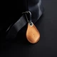 Шкіряний чохол-брелок для AirTag INCARNE Key Tag Коньяк - зображення 6
