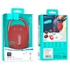 Колонка Bluetooth HOCO HC17 Easy joy sports BT speaker BT5.3 TWS FM/TF/USB Портативна міні з карабіном Червоний - изображение 2