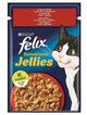 Mokra karma dla kotów Purina Felix Sensations Wołowina z pomidorami w sosie 85 g (7613039786413) - obraz 1