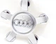 Колпачок Audi заглушка на литые диски Ауди 4F0601165N Серый - изображение 3