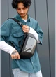 Мужская поясная сумка бананка 38х21 см Sambag (2000002454694) - изображение 1