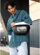 Мужская поясная сумка бананка 38х21 см Sambag (2000002454694) - изображение 6