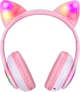 Навушники Defender FreeMotion B585 Pink LED Bluetooth (4745090820041) - зображення 2