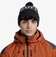 Шапка Buff Knitted Beaney Hido Multi Чорний-Білий - изображение 3