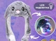 Светящаяся шапка Pikachu с двигающимися ушами Серая (4040PKCHC15) TIN66 - изображение 2